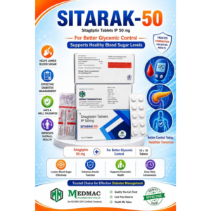 SITARAK-50 – Sitagliptin Tablets IP 50 mg